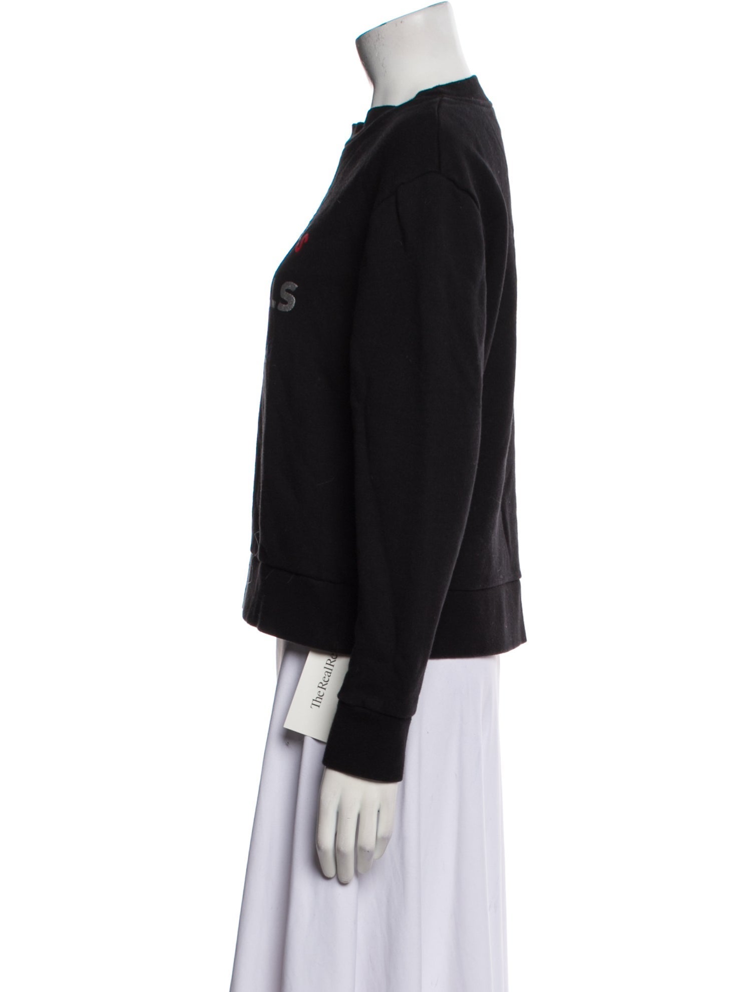 Être Cécile Graphic Print Crew Neck Sweatshirt