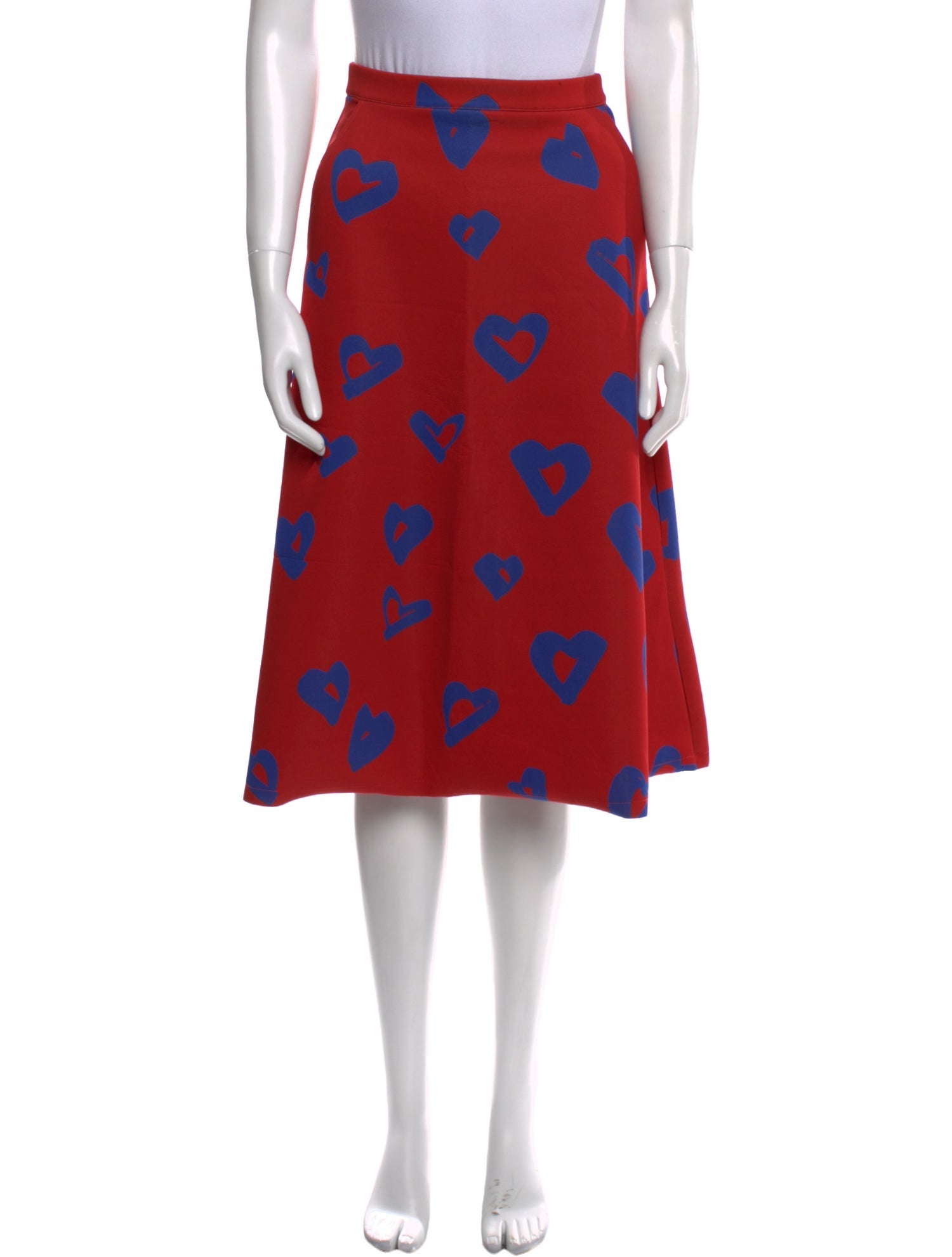 Être Cécile Printed Knee-Length Skirt