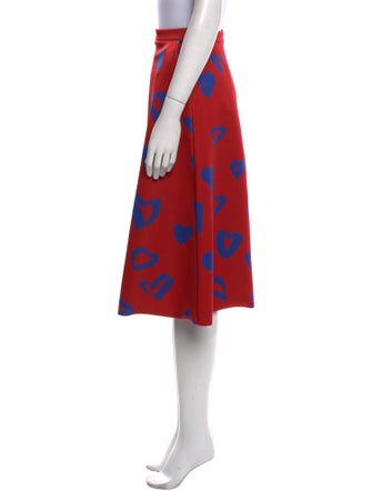 Être Cécile Printed Knee-Length Skirt