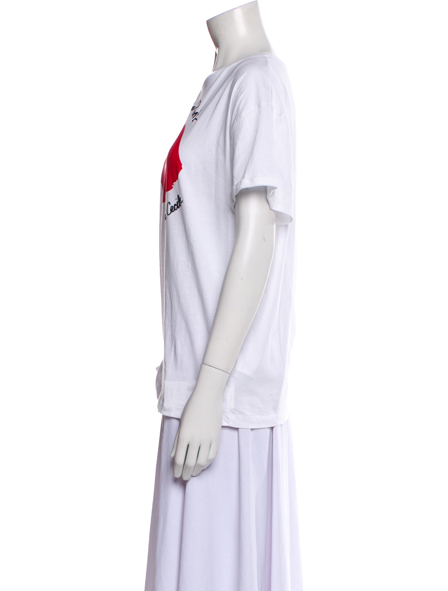 Être Cécile Graphic Print Crew Neck T-Shirt