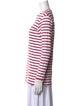 Être Cécile Striped Crew Neck T-Shirt