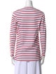 Être Cécile Striped Crew Neck T-Shirt