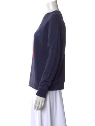 Être Cécile Graphic Print Crew Neck Sweatshirt