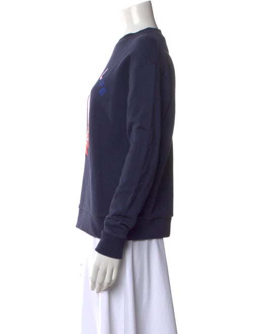 Être Cécile Graphic Print Crew Neck Sweatshirt