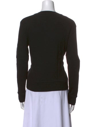 Être Cécile Graphic Print Crew Neck Sweatshirt