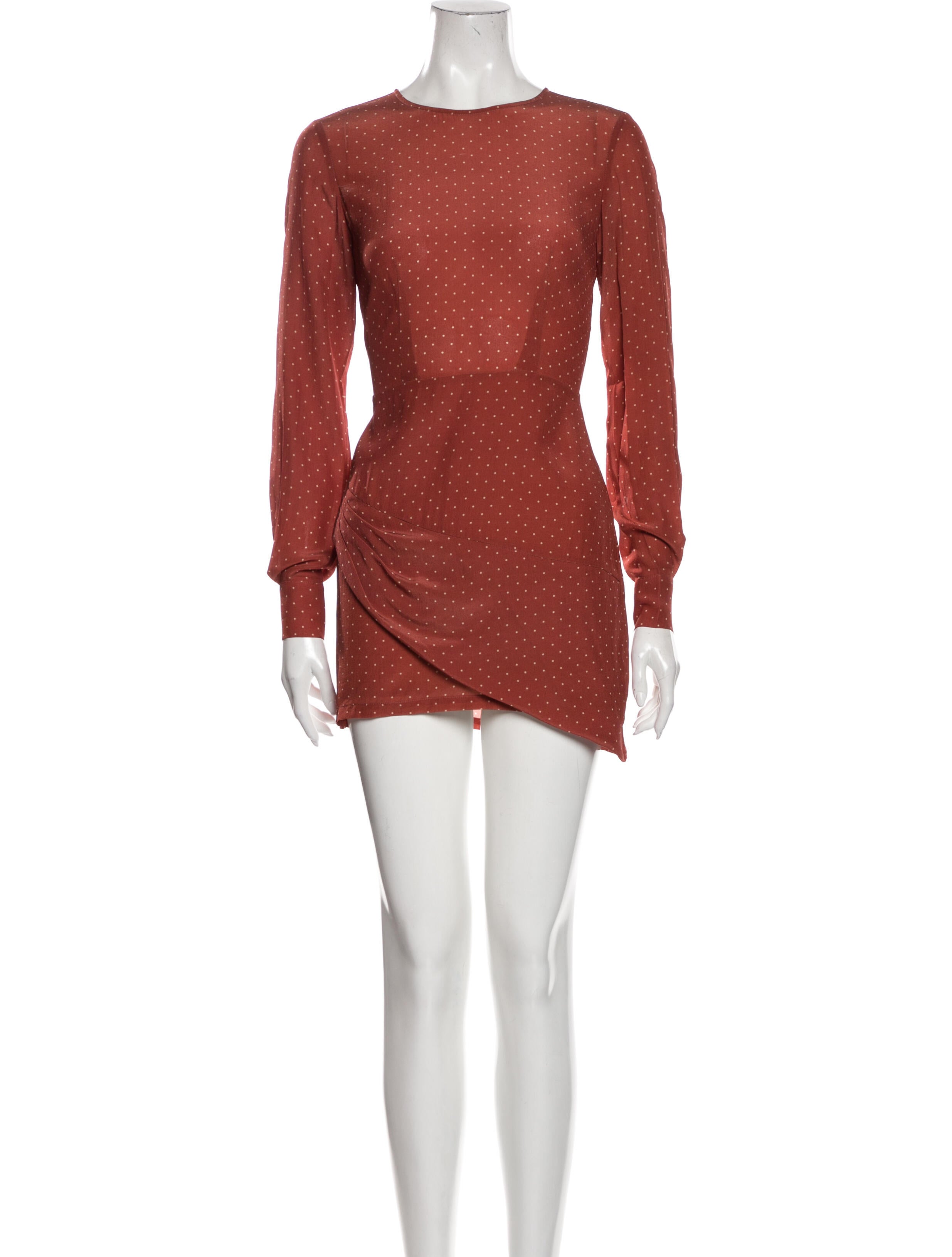 Zeynep Arçay Polka Dot Print Mini Dress