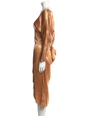 Zeynep Arçay V-Neck Long Dress