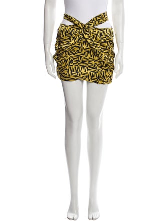 Zeynep Arçay Printed Mini Skirt