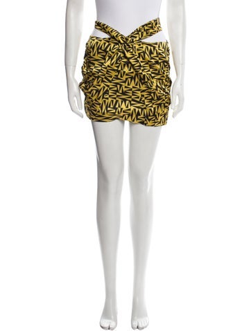 Zeynep Arçay Skirts Printed Mini Skirt XS