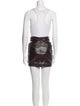 Zeynep Arçay Lambskin Scoop Neck Tunic