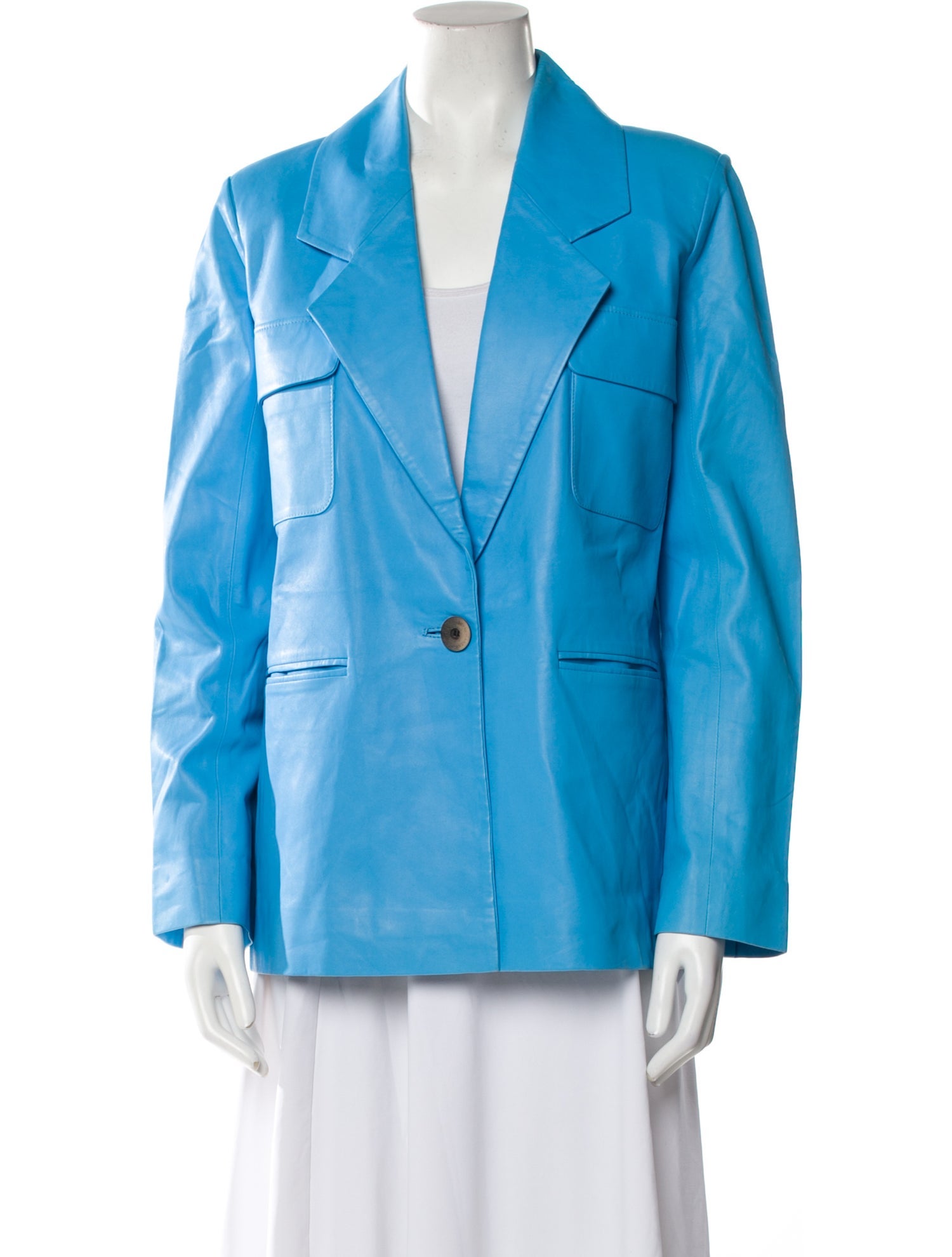 Zeynep Arçay Lambskin Blazer