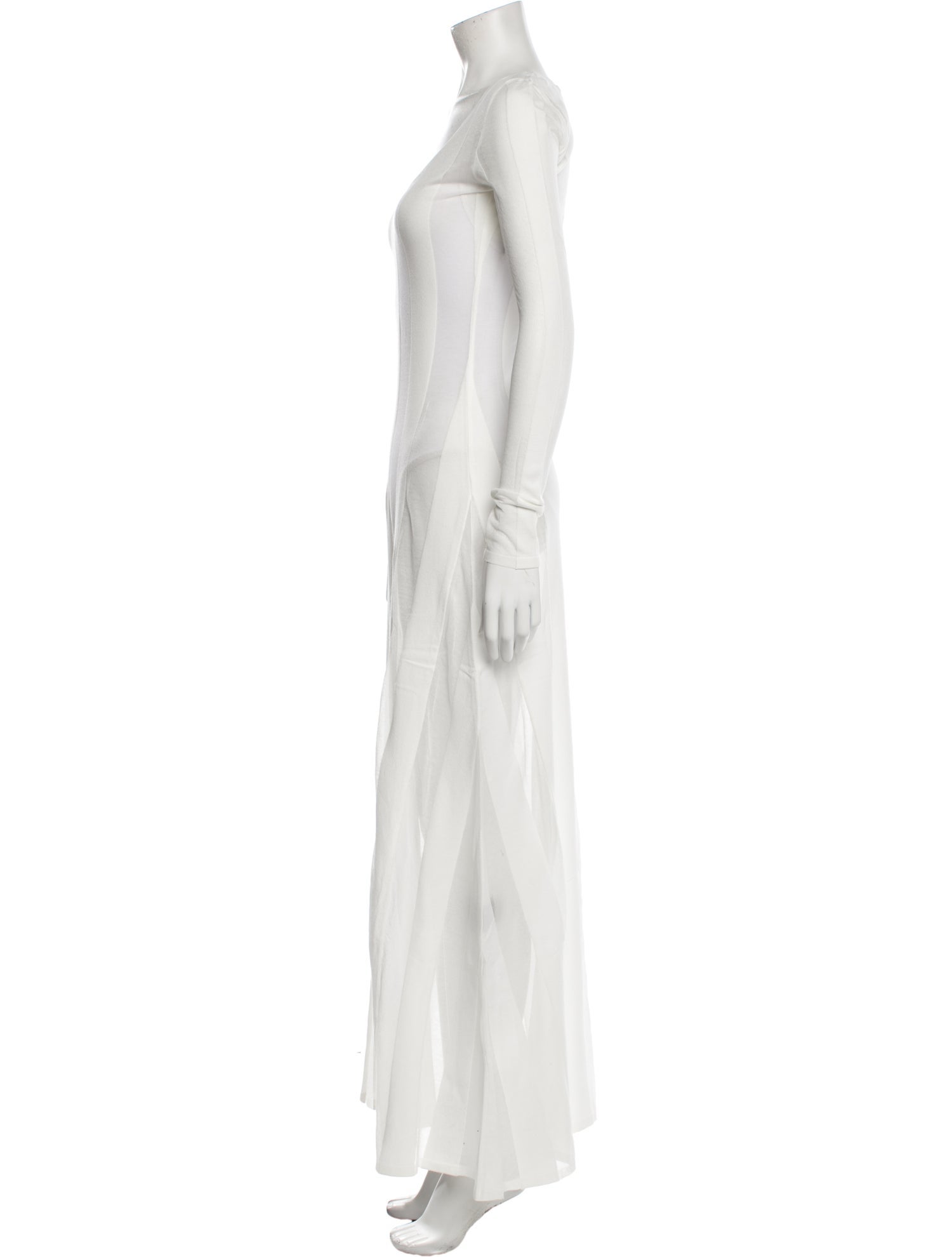 Zeynep Arçay Scoop Neck Long Dress