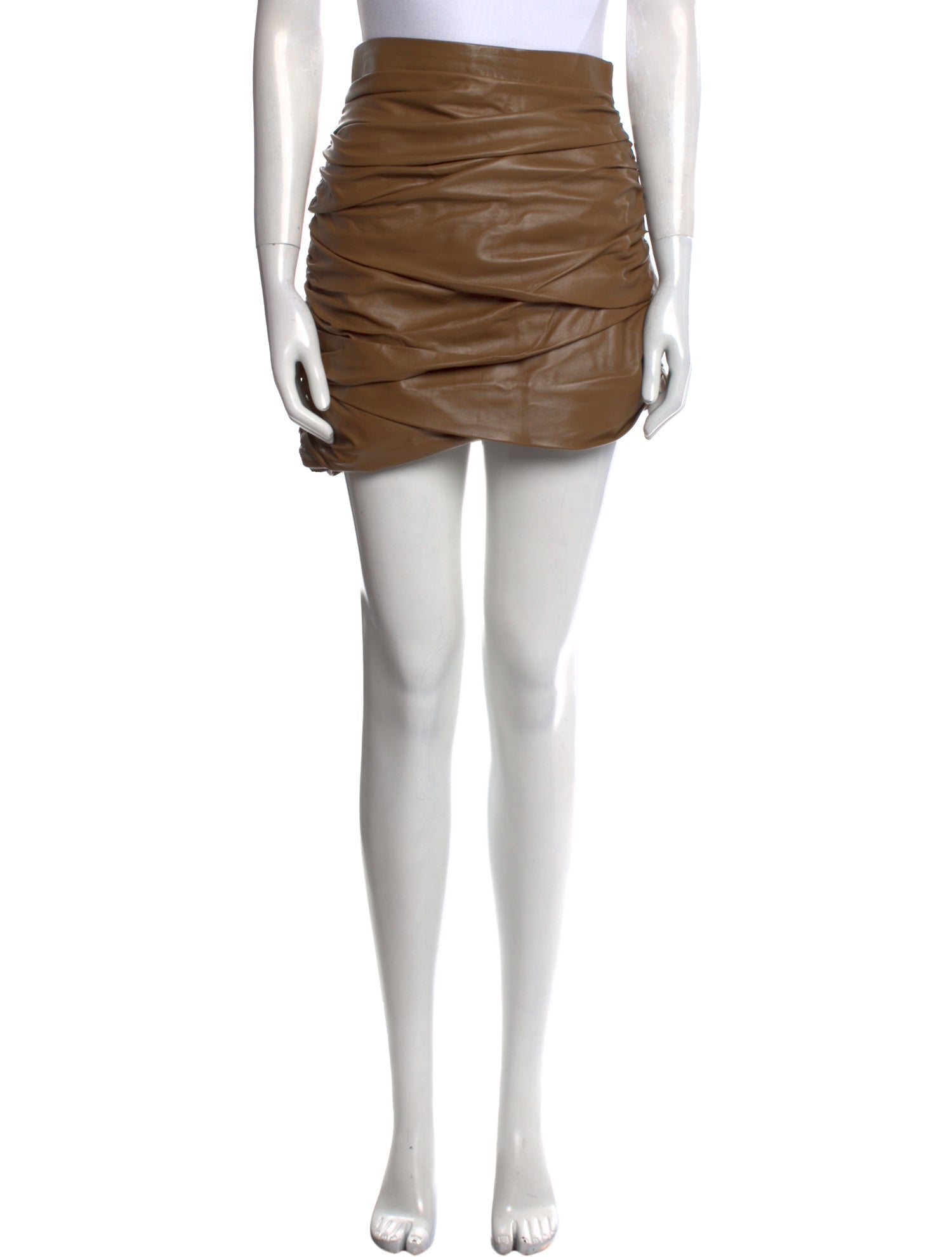 Zeynep Arçay Lambskin Mini Skirt