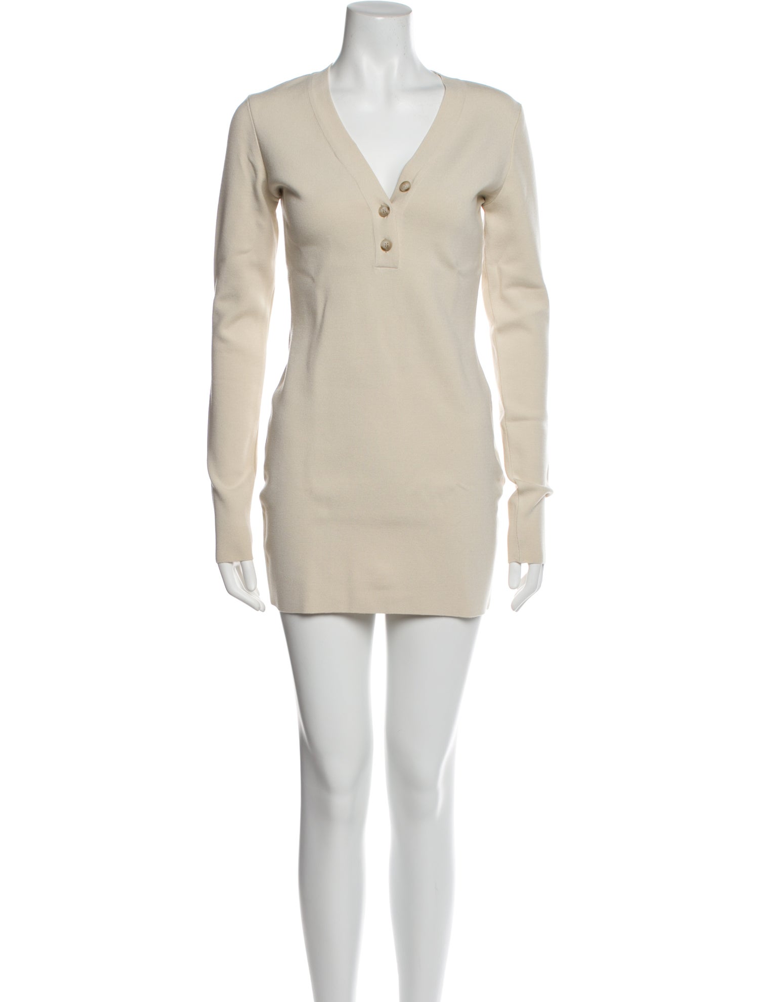 Zeynep Arçay V-Neck Mini Dress w/ Tags