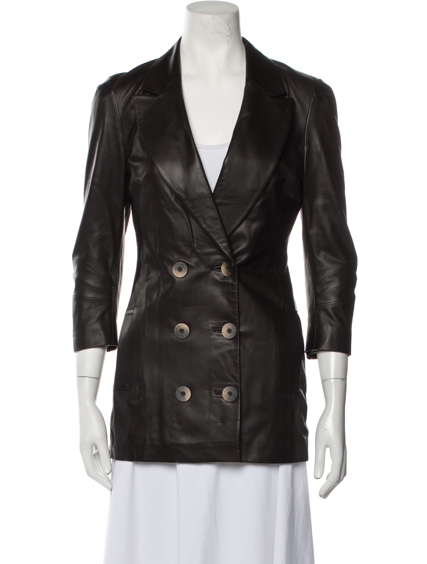 Zeynep Arçay Lambskin Biker Jacket