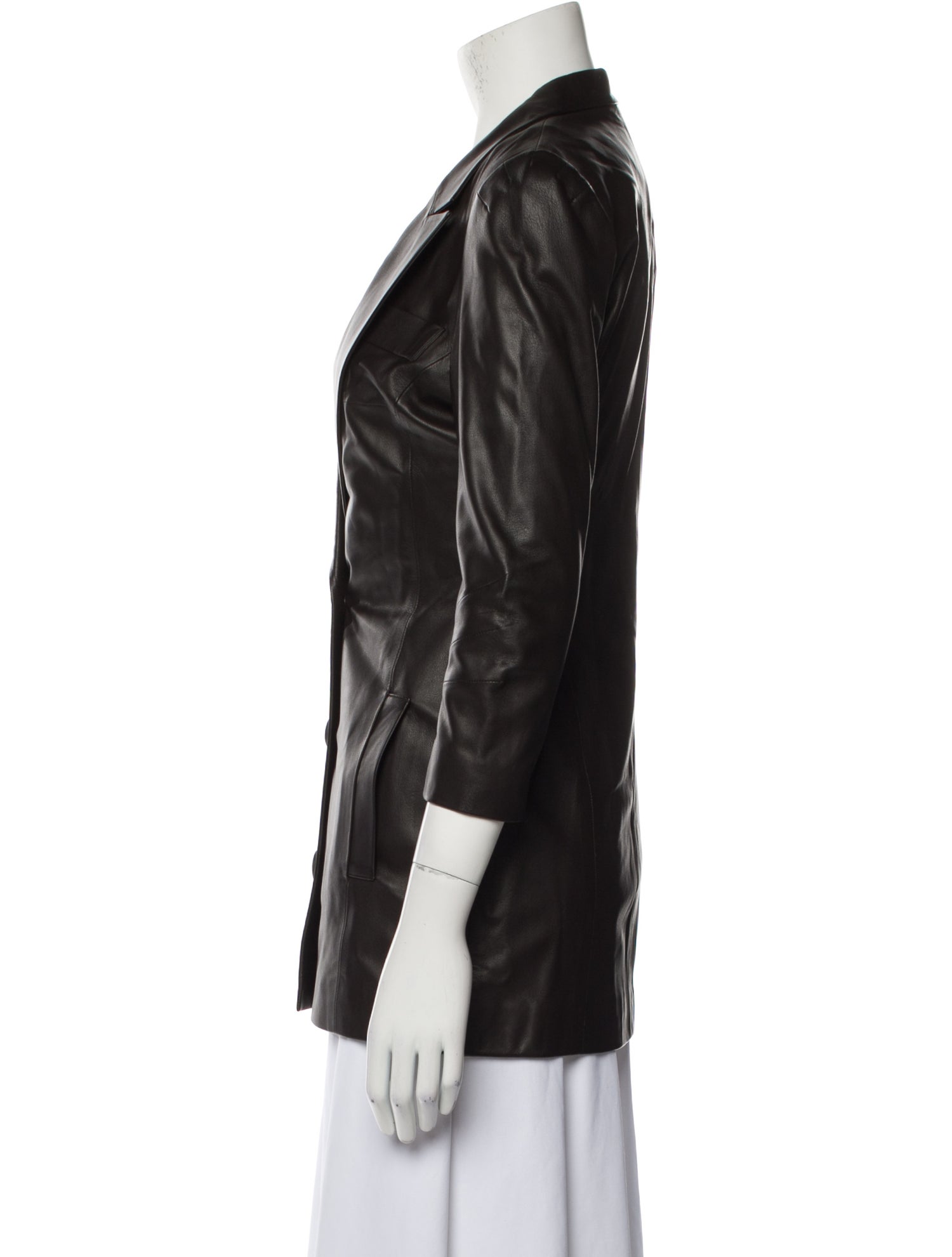 Zeynep Arçay Lambskin Biker Jacket