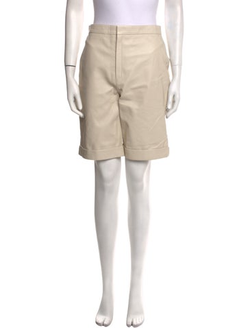 Zeynep Arçay Shorts Lamb Leather Knee-Length S