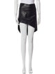 Zeynep Arçay Lamb Leather Knee-Length Skirt