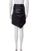 Zeynep Arçay Lamb Leather Knee-Length Skirt
