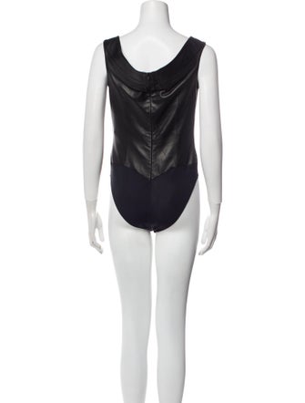 Zeynep Arçay Lambswool Cowl Neck Bodysuit