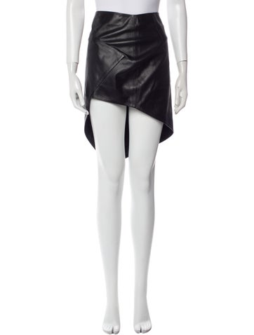 Zeynep Arçay Skirts Lambskin Knee-Length Skirt Us6, Fr38 | M