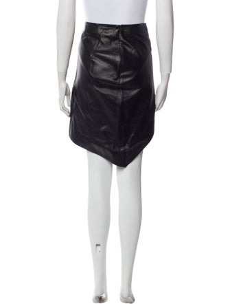 Zeynep Arçay Lambskin Knee-Length Skirt