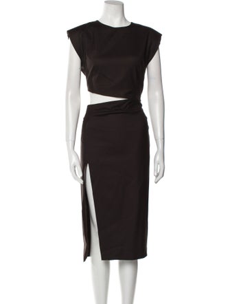 Zeynep Arçay Wool Midi Length Dress