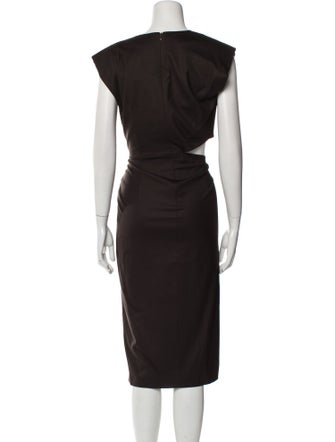 Zeynep Arçay Wool Midi Length Dress