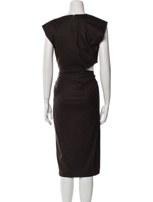 Zeynep Arçay Wool Midi Length Dress