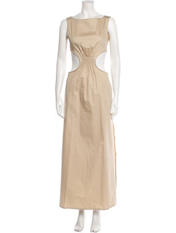 Zeynep Arçay Dresses Bateau Neckline Long Dress Petite