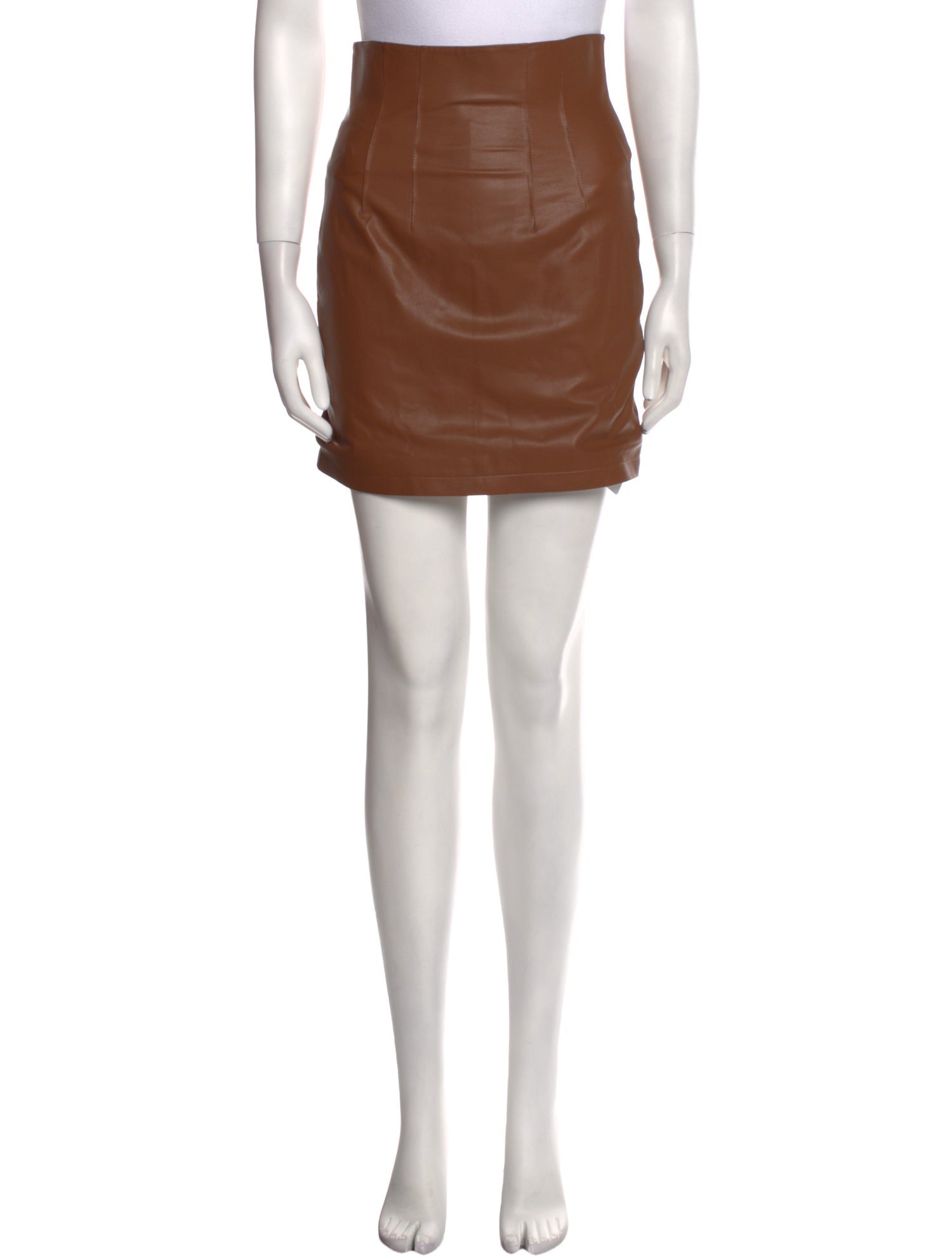 Zeynep Arçay Lambskin Mini Skirt w/ Tags