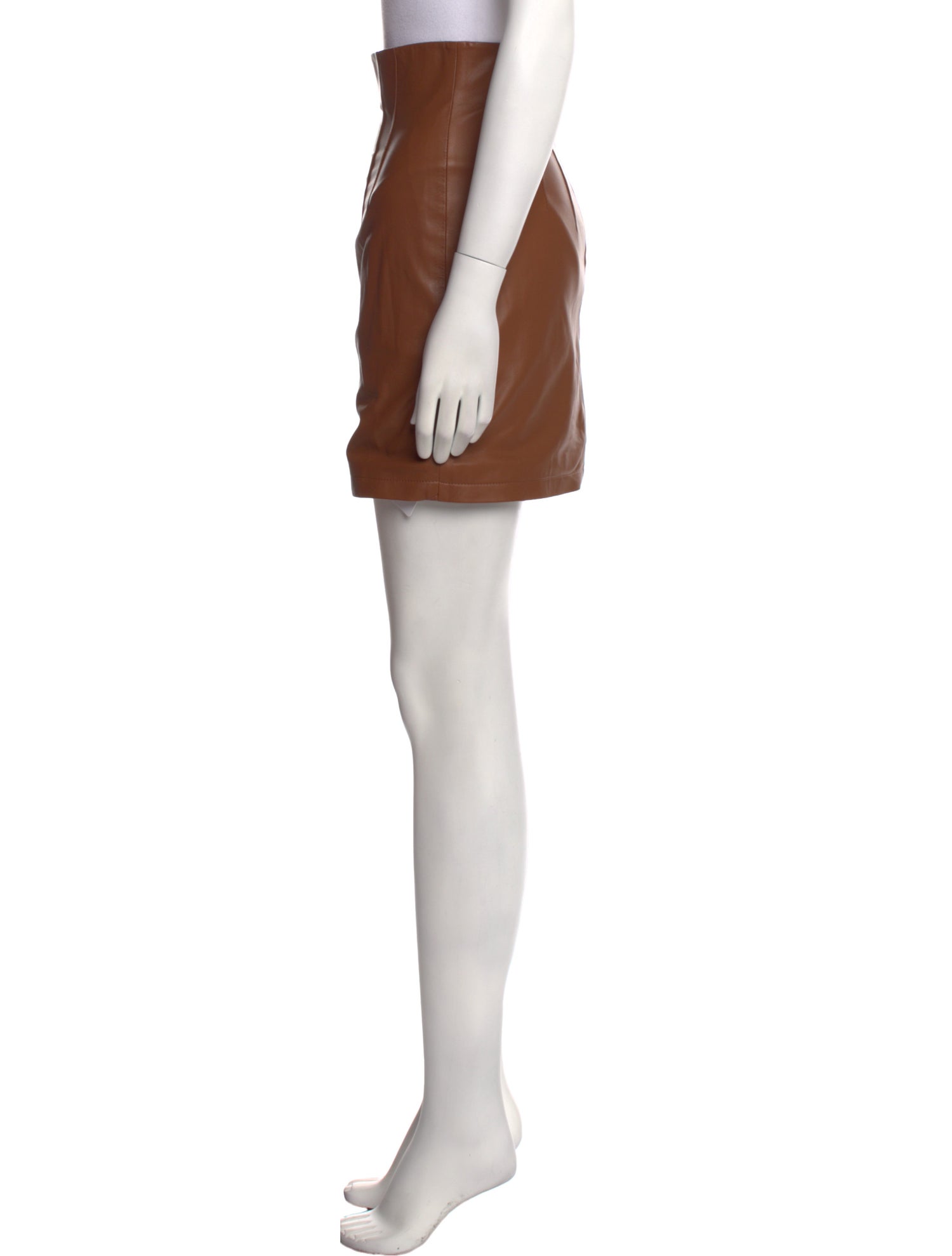 Zeynep Arçay Lambskin Mini Skirt w/ Tags