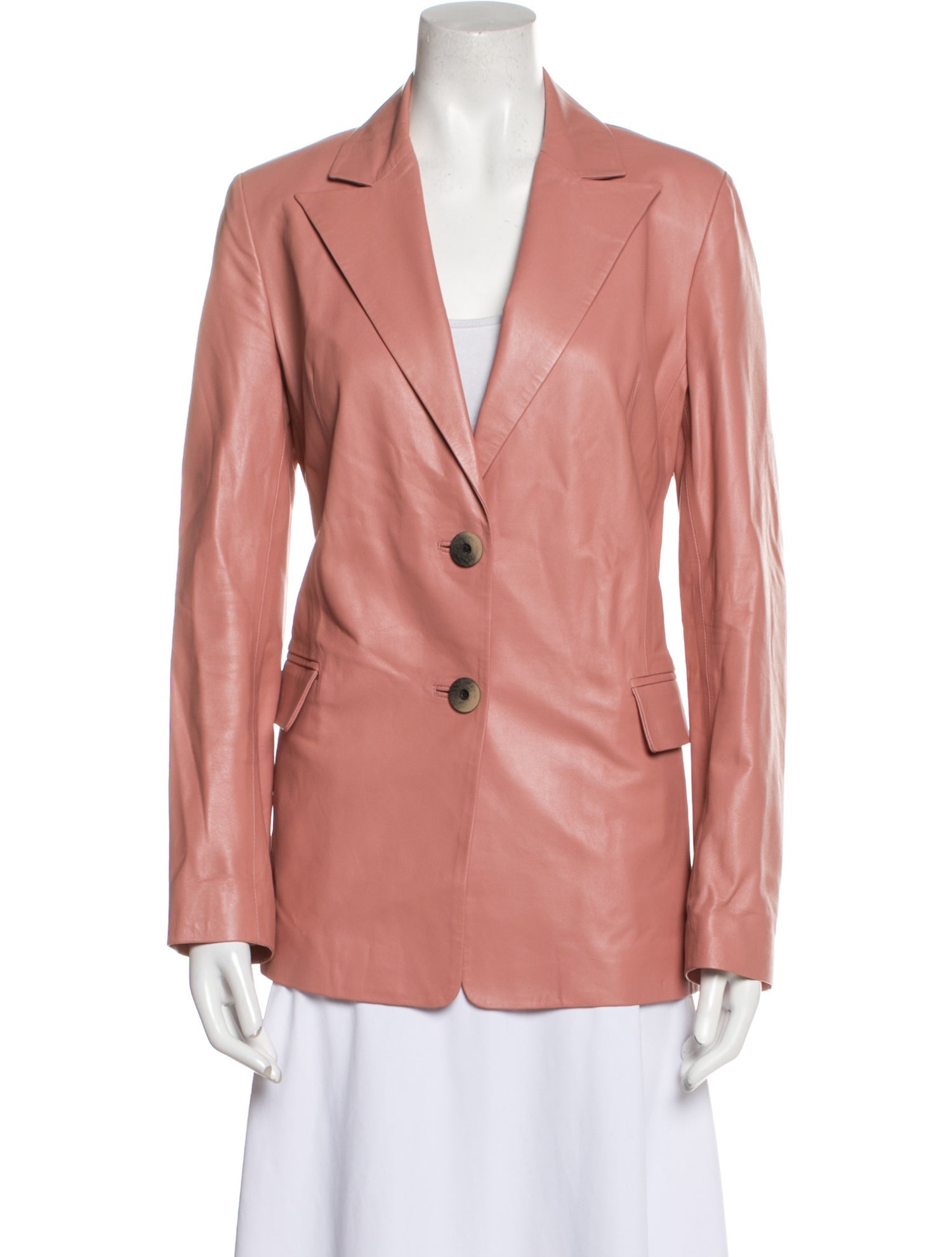 Zeynep Arçay Leather Blazer