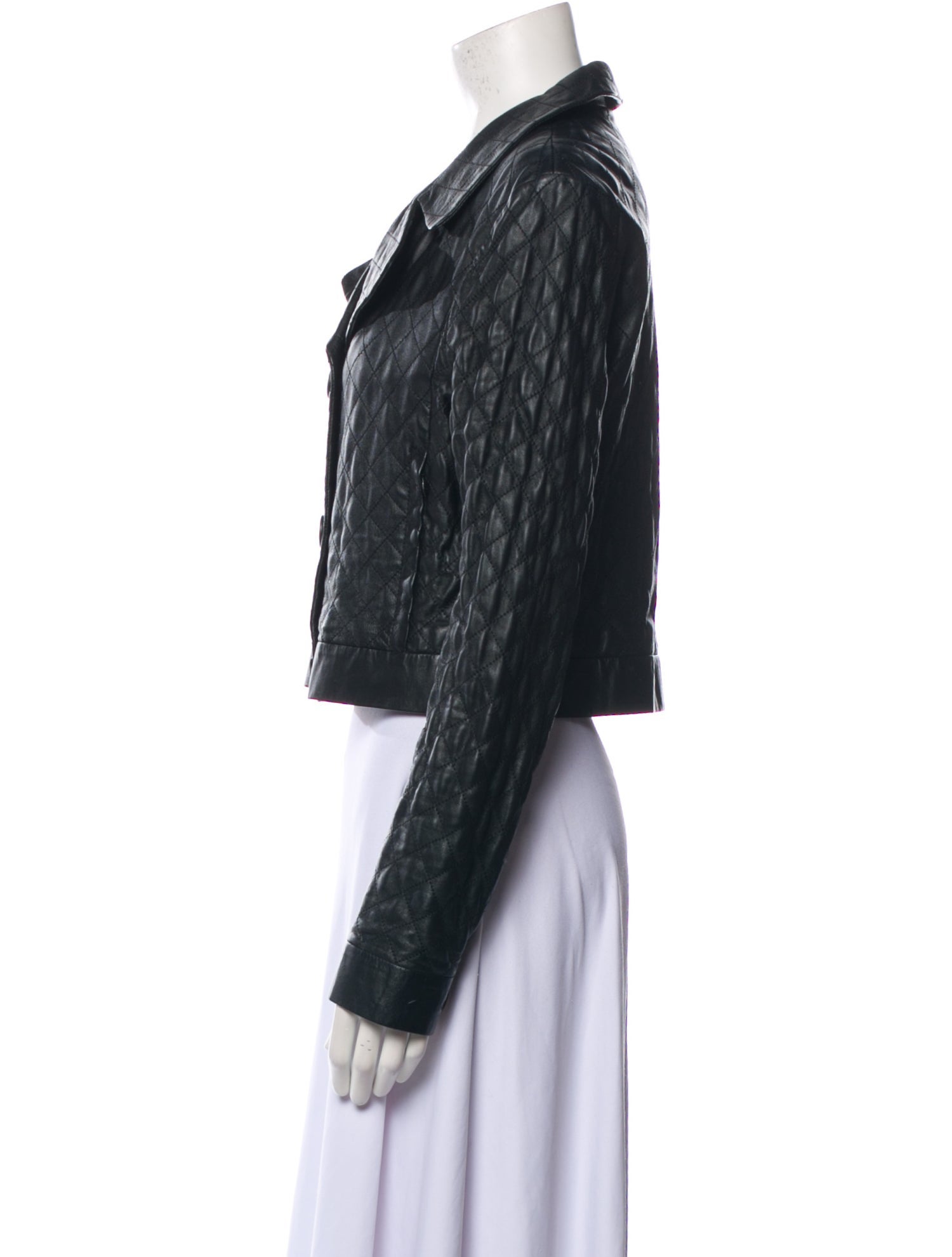 Zeynep Arçay Leather Denim Jacket