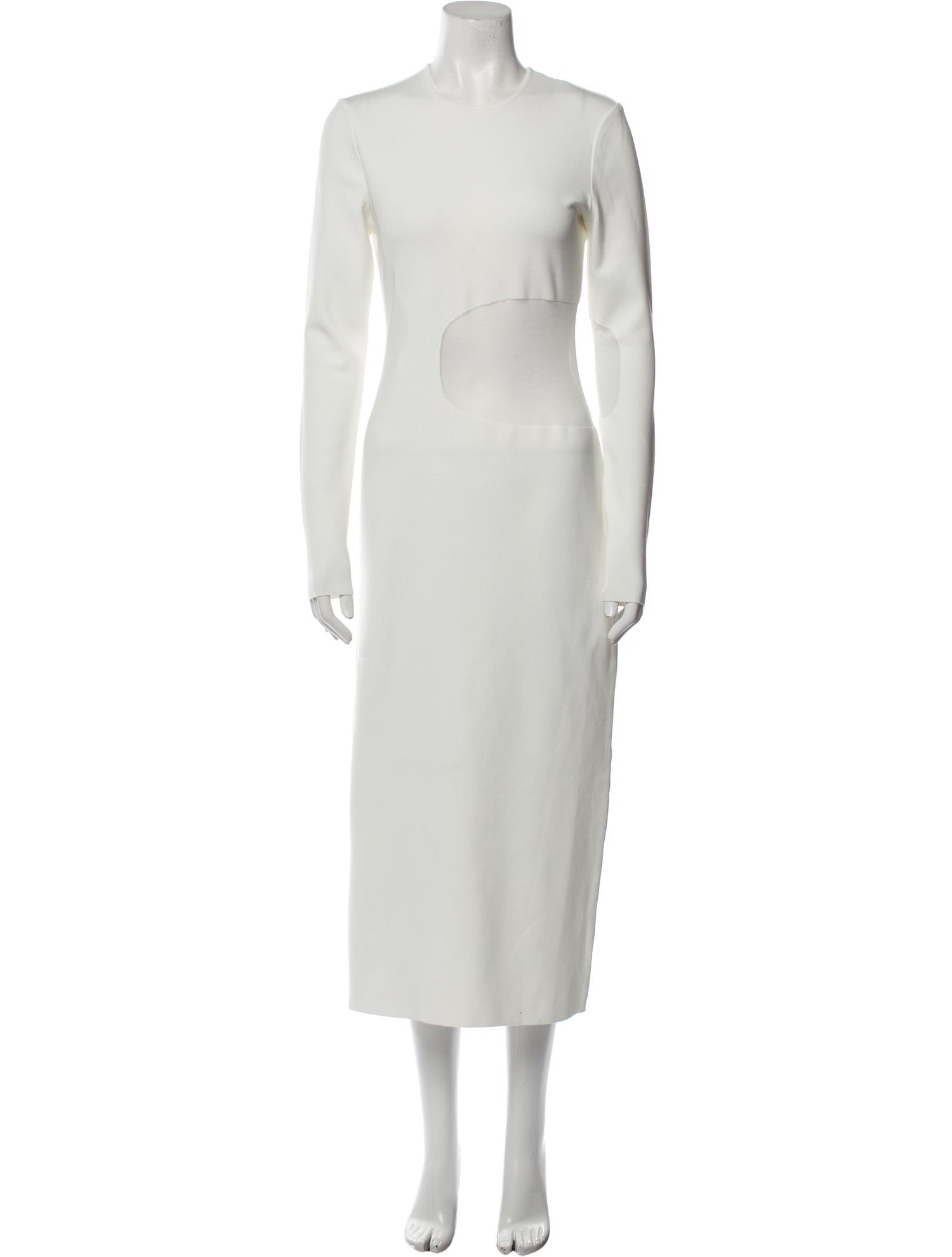 Zeynep Arçay Crew Neck Long Dress