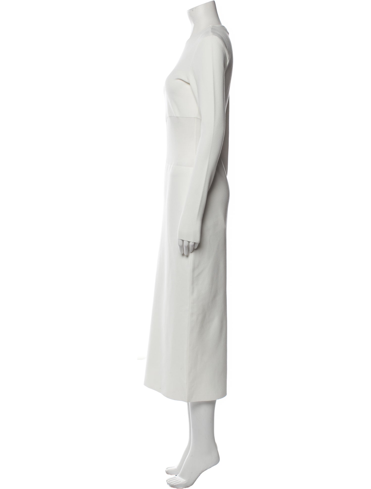 Zeynep Arçay Crew Neck Long Dress