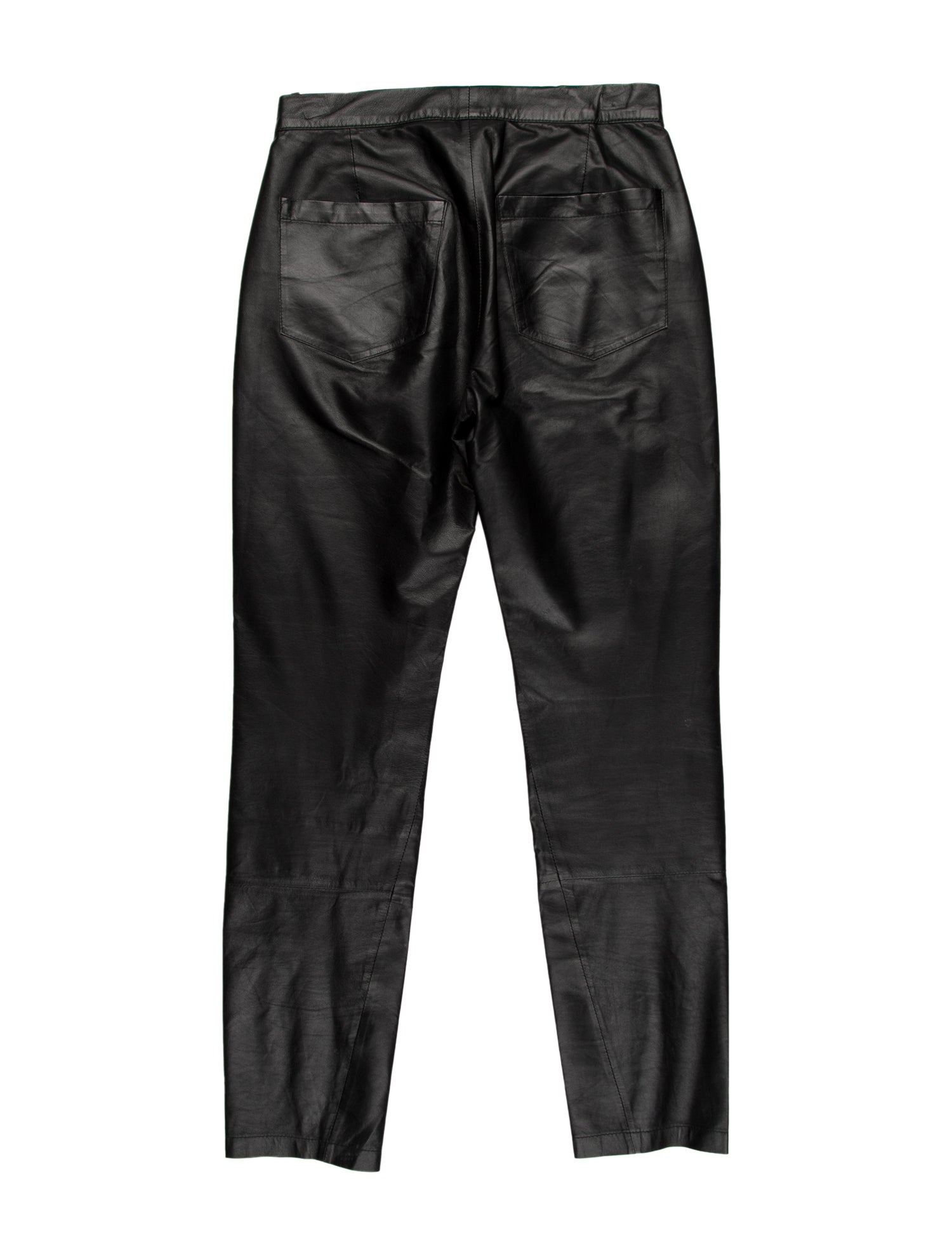 Zeynep Arçay Lambskin Skinny Leg Pants