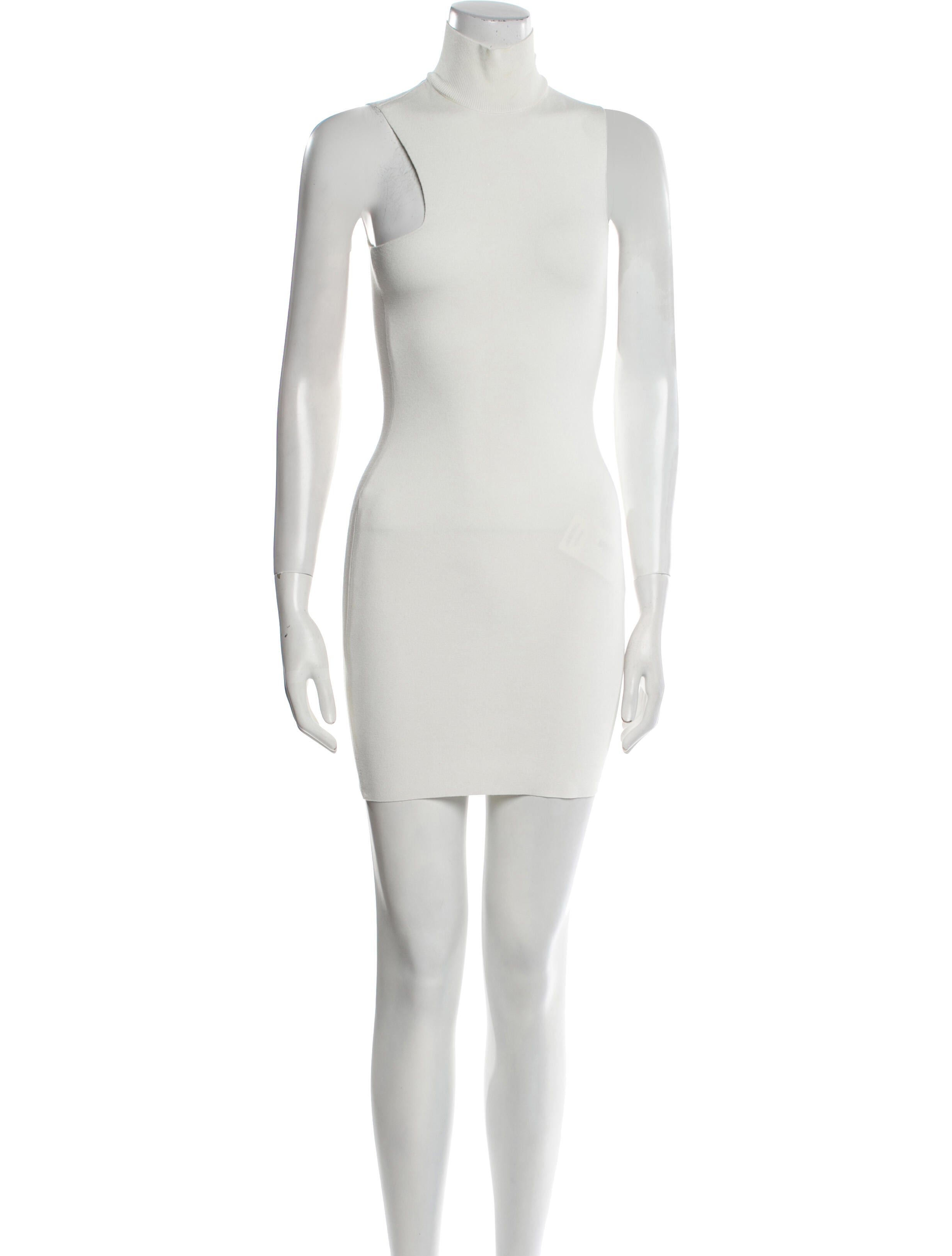 Zeynep Arçay Mock Neck Mini Dress