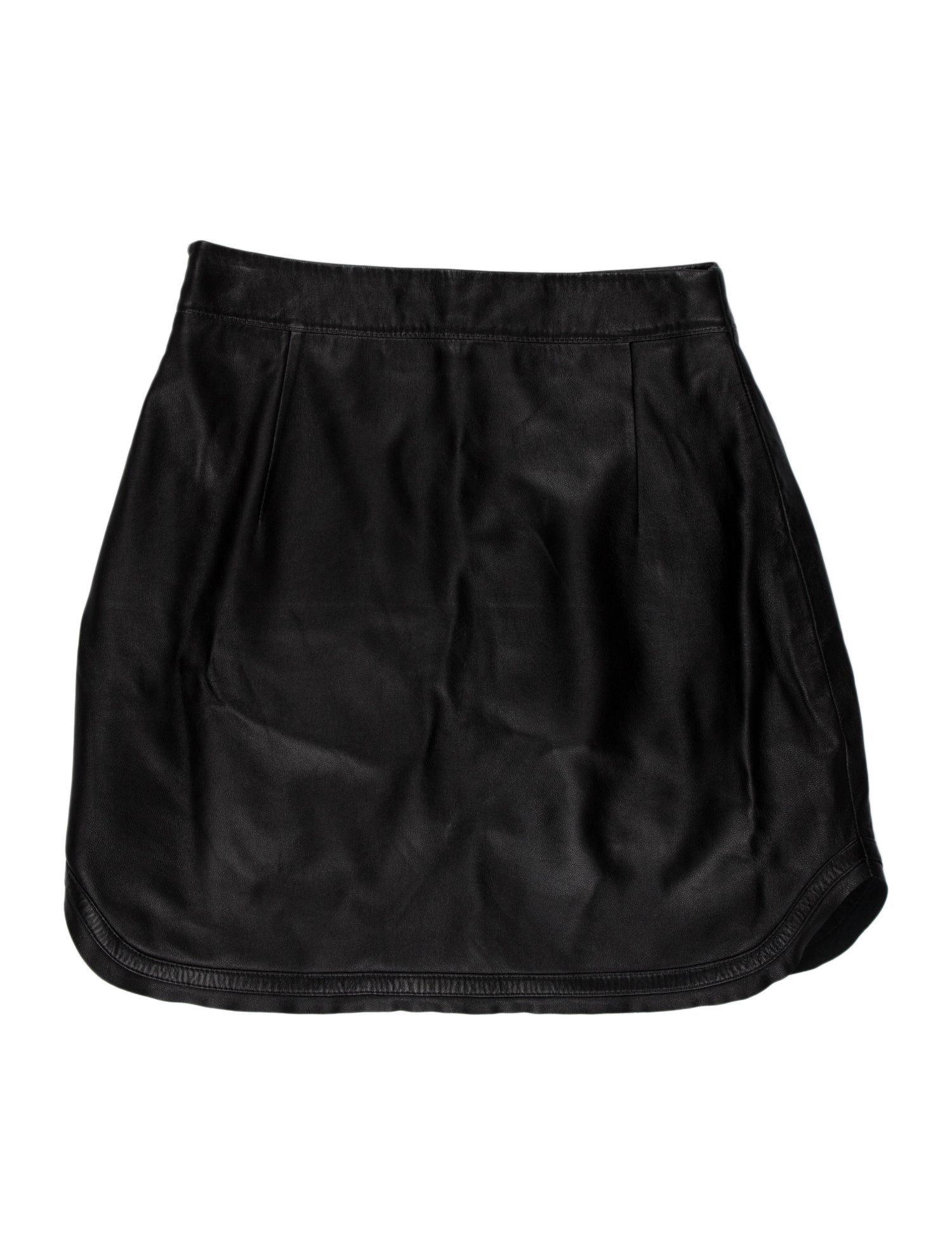 Zeynep Arçay Leather Mini Skirt