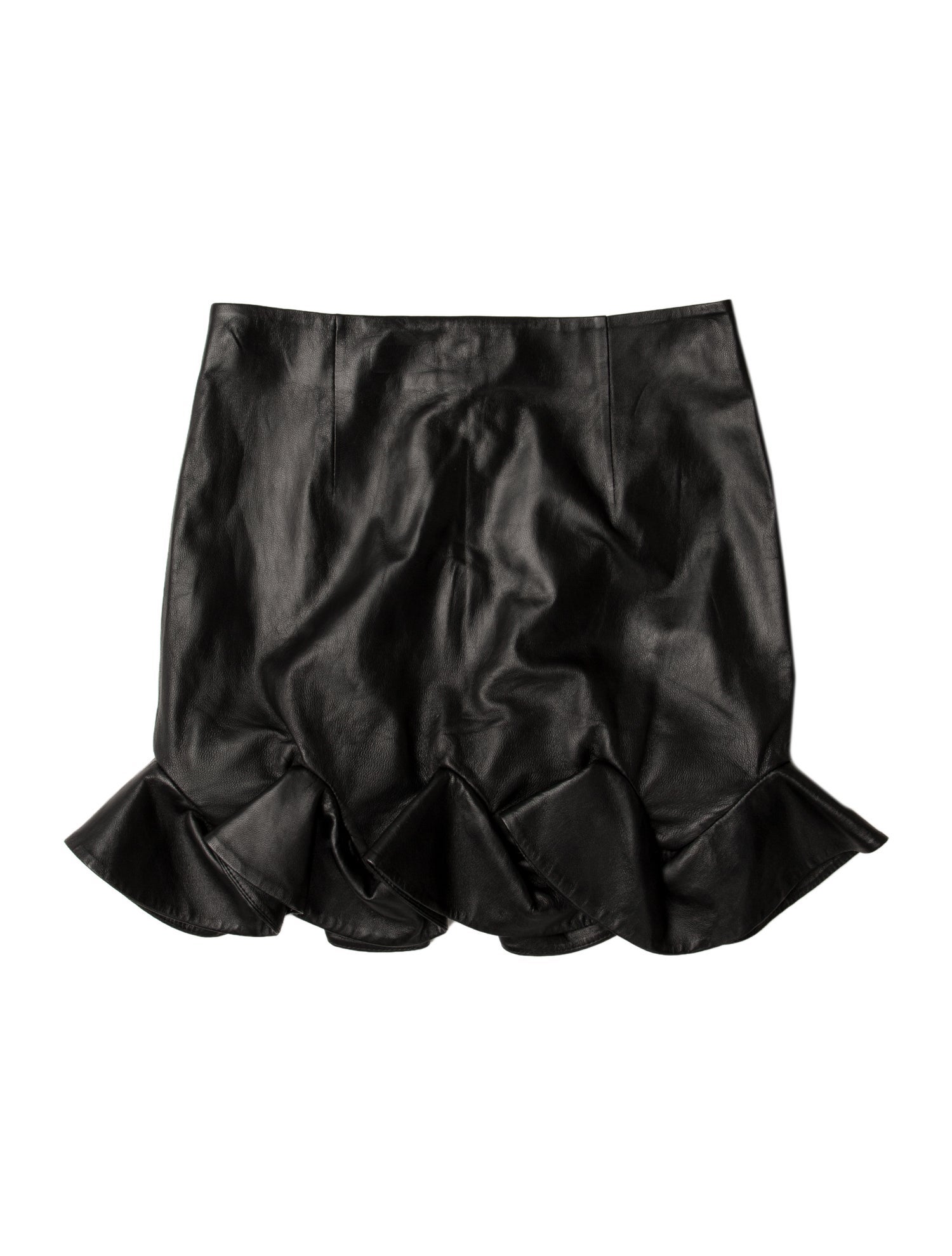 Zeynep Arçay Lambskin Mini Skirt