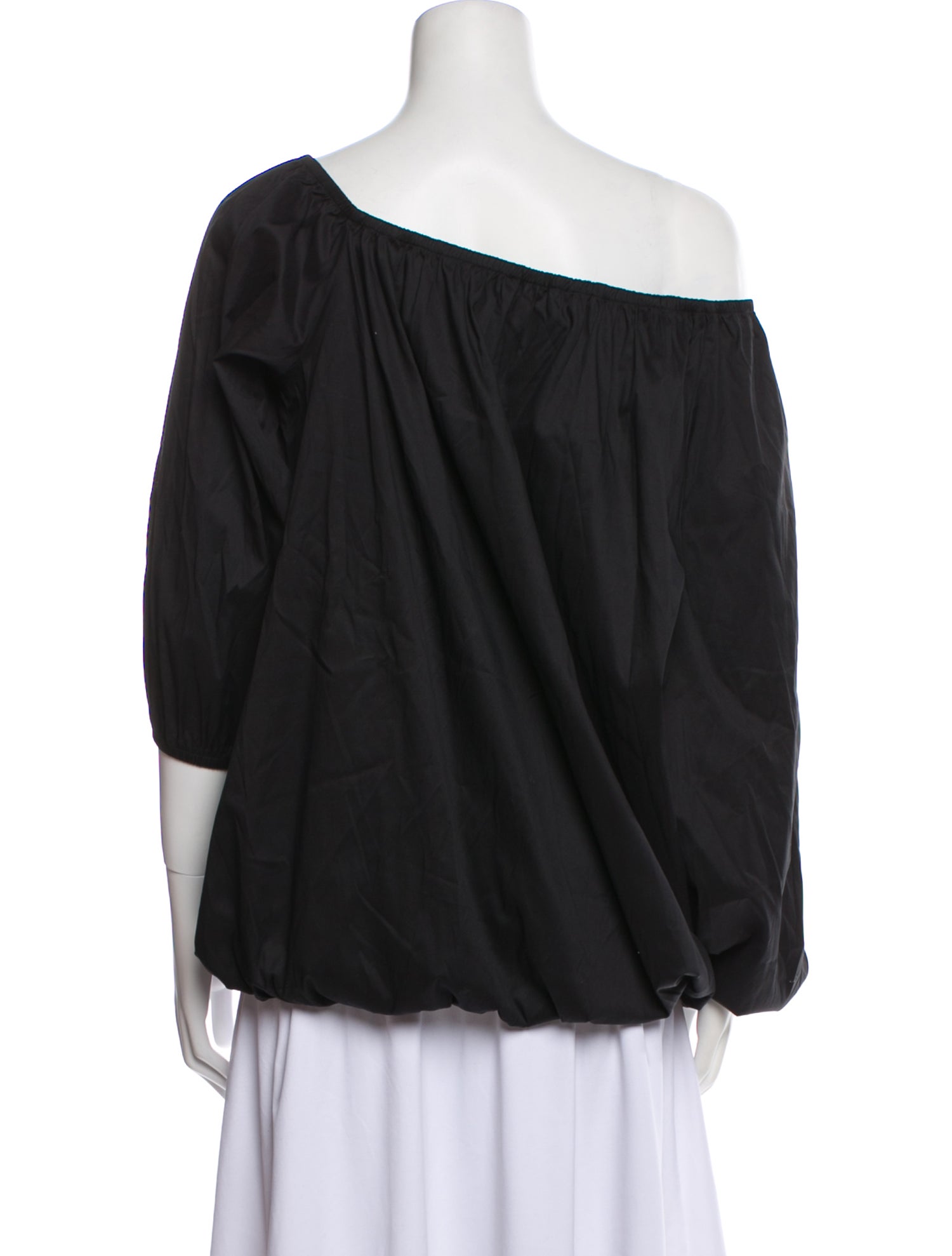 Zeynep Arçay One-Shoulder Three-Quarter Sleeve Blouse