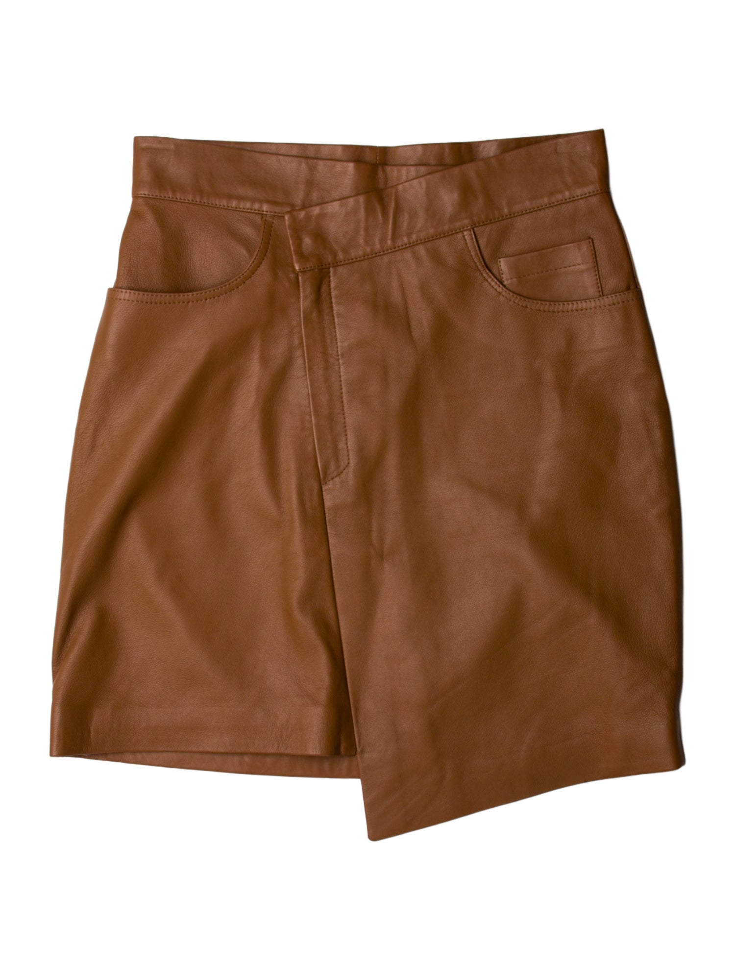 Zeynep Arçay Lambskin Mini Skirt