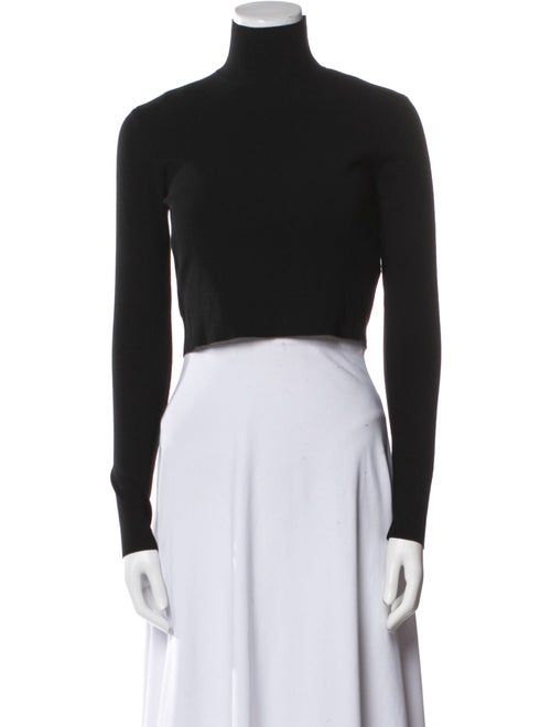 Zeynep Arçay Turtleneck Long Sleeve Crop Top