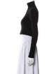 Zeynep Arçay Turtleneck Long Sleeve Crop Top