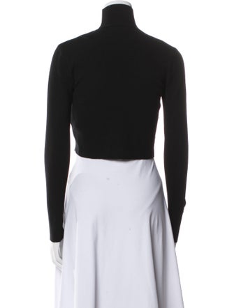 Zeynep Arçay Turtleneck Long Sleeve Crop Top