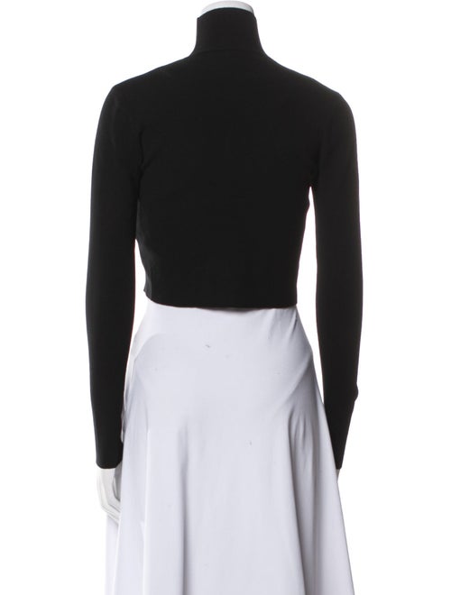 Zeynep Arçay Turtleneck Long Sleeve Crop Top