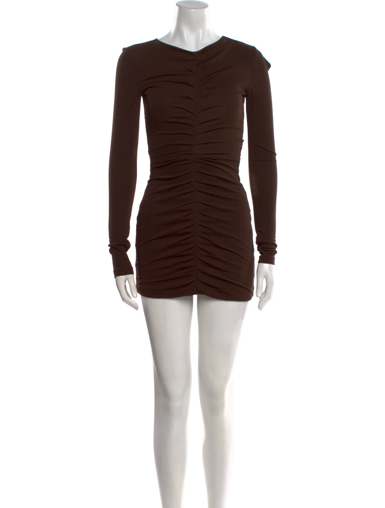 Zeynep Arçay Scoop Neck Mini Dress