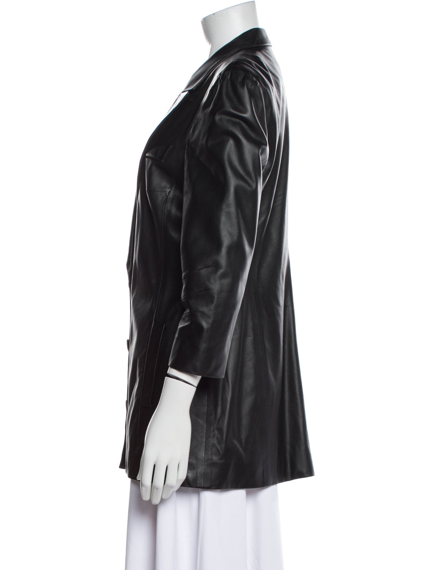 Zeynep Arçay Leather Blazer