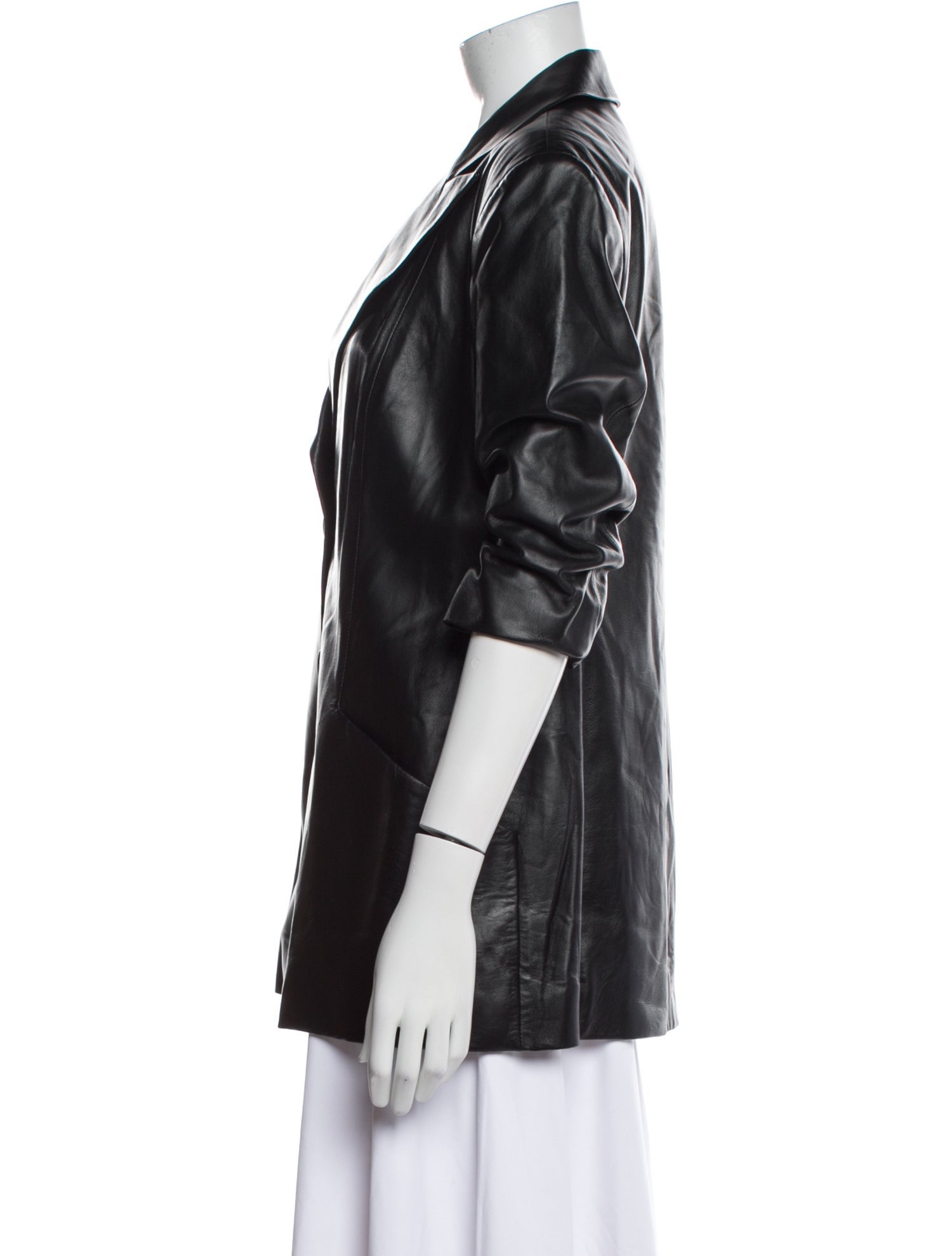 Zeynep Arçay Leather Blazer w/ Tags