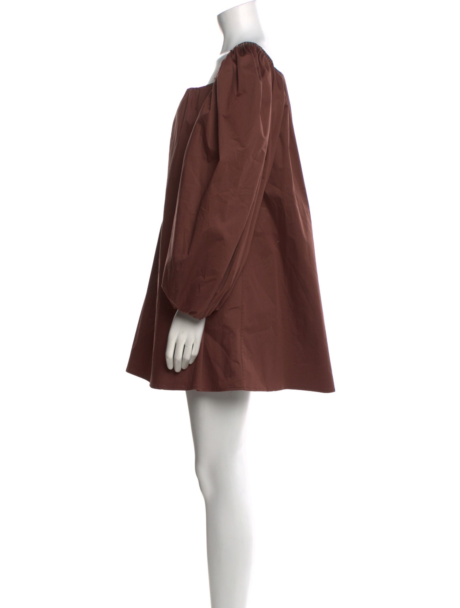 Zeynep Arçay Square Neckline Mini Dress